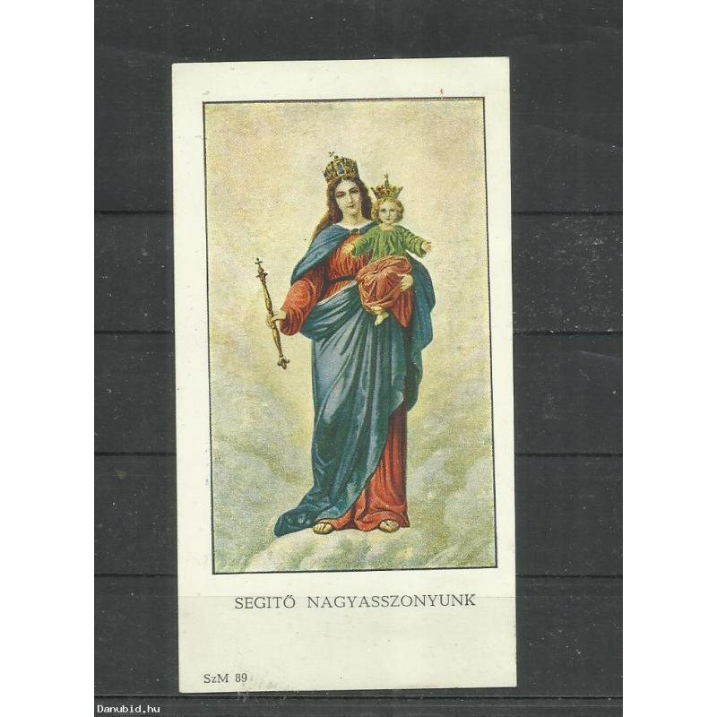 1933.- Segítő Nagyasszonyunk