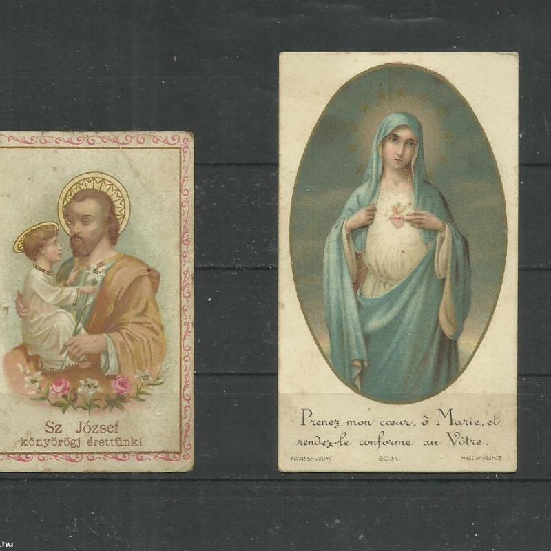 1929.- Szent József és Mária