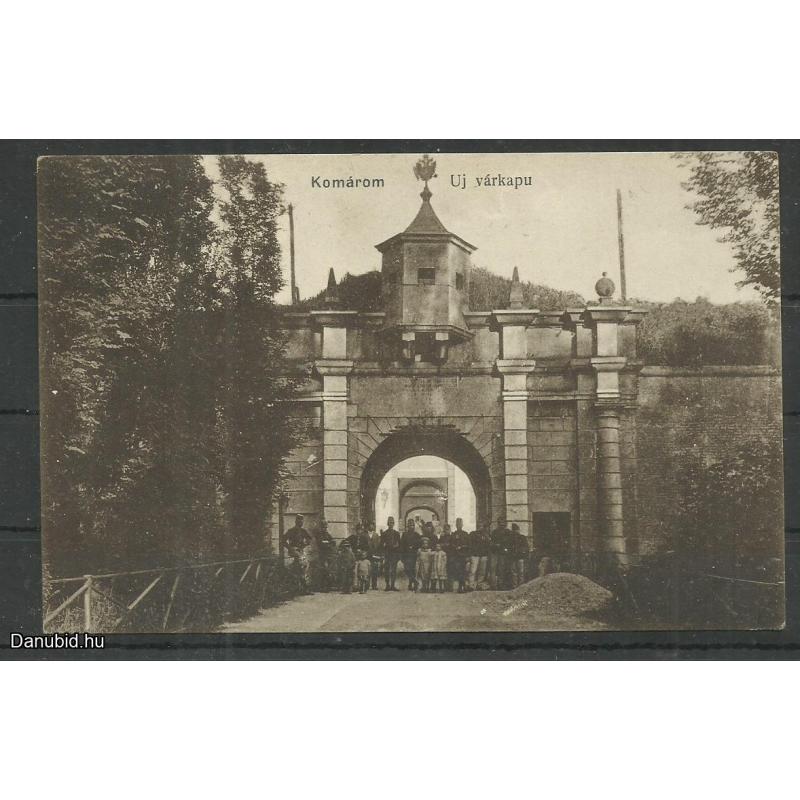 1916.- Komárom - Uj városkapu- képeslap