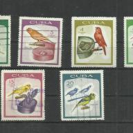 1968.- Kuba -Cuba -MNH/**- Madár sor