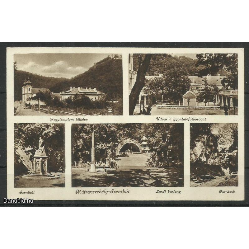 1939.- Mátraverebély - látkép - képeslap