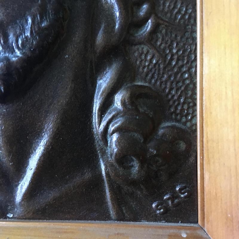 Bronz falilép - Jézus