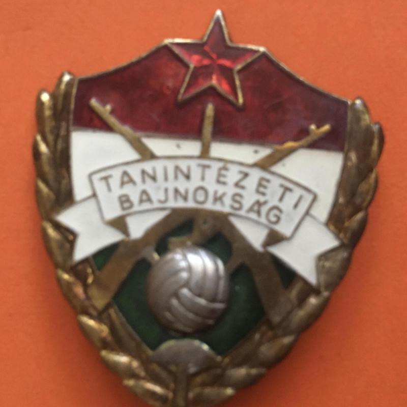 Tanintézeti bajnokság - foci - jelvény