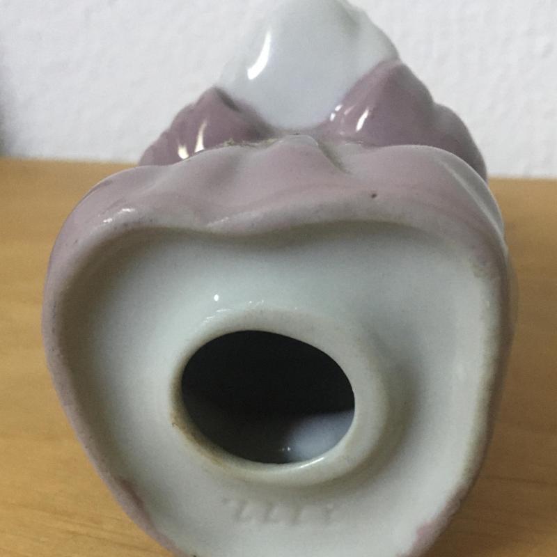 Gyertyatartó - angyal - porcelán