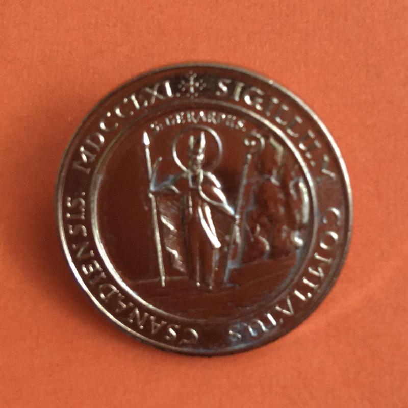 1761. - Csongrád - Csanád megye arany jelvény