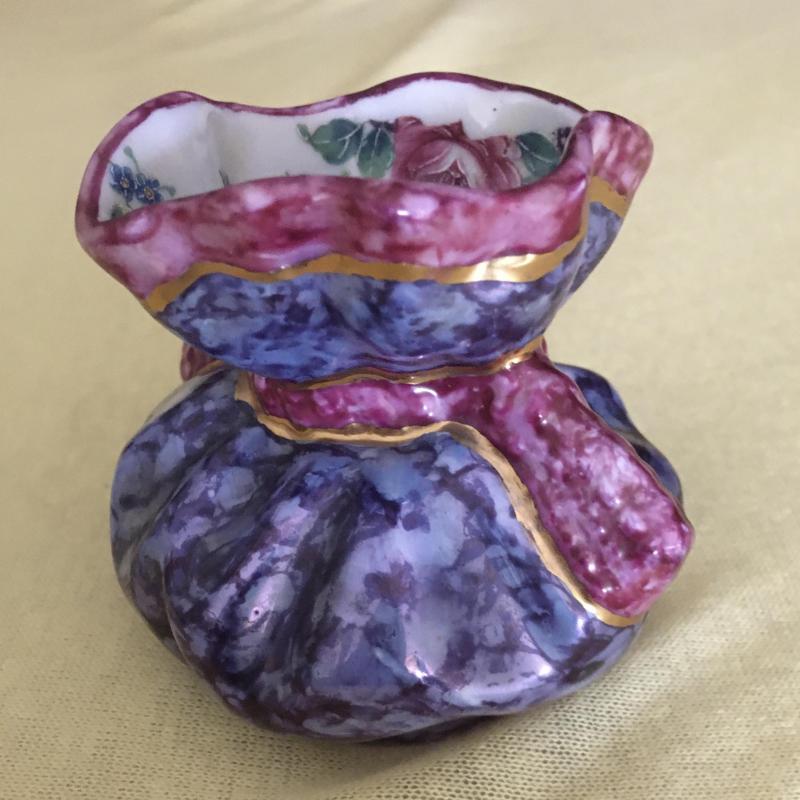 Porcelán váza Brazil kézi festés Rióból