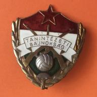 Tanintézeti bajnokság - foci - jelvény