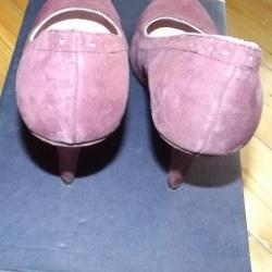 36-ös női cipő mályvaszínű új cipő