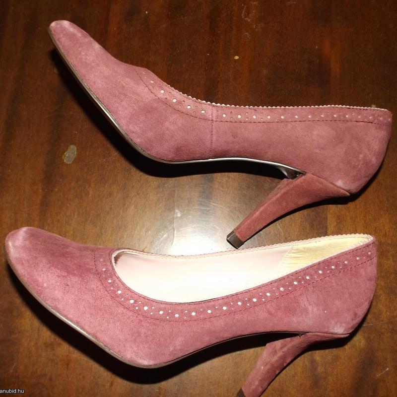 36-ös női cipő mályvaszínű új cipő