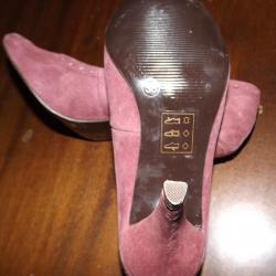 36-ös női cipő mályvaszínű új cipő