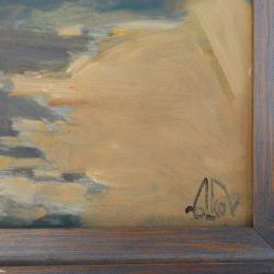 Mihail Volkov:Nagybánya - olajkarton