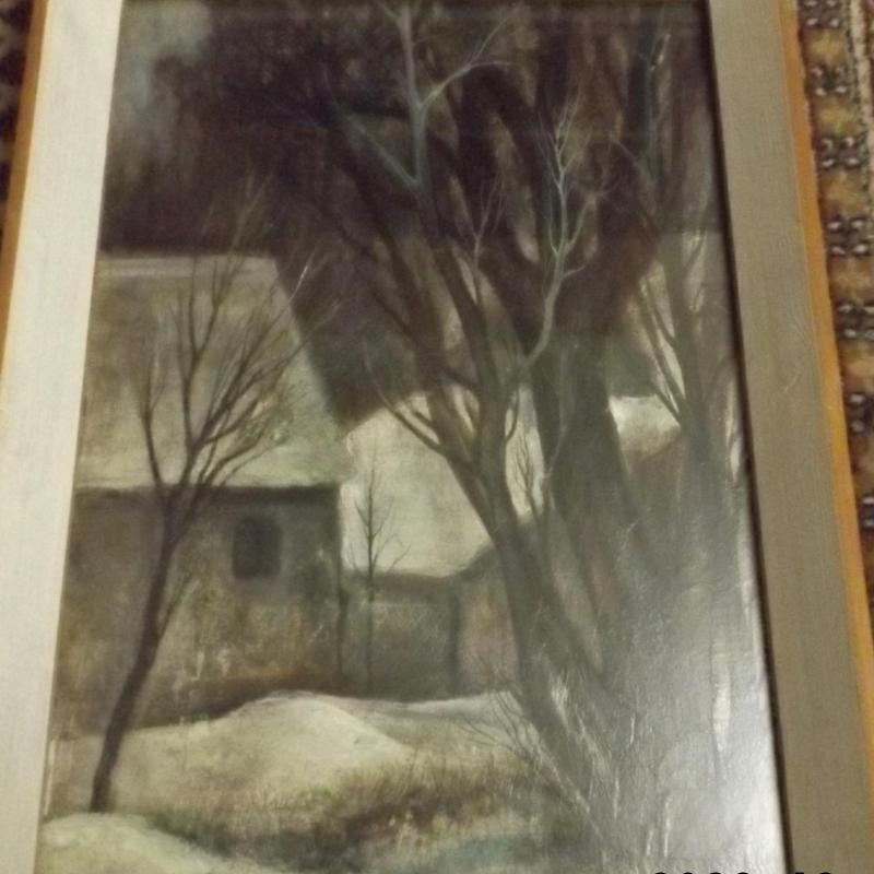 id.Holler László - (1938 - Havas ház - olajfarost - kortárs