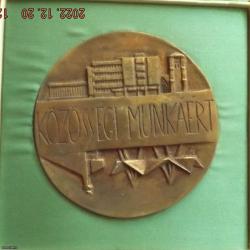 1977. - Közösségi munkáért-Hajdú - Bihar - Megye -plakett