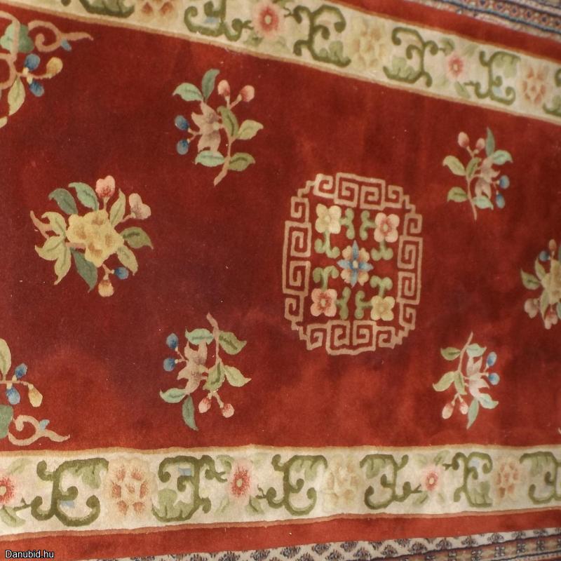 Szőnyeg kézi - Kínai - bordó