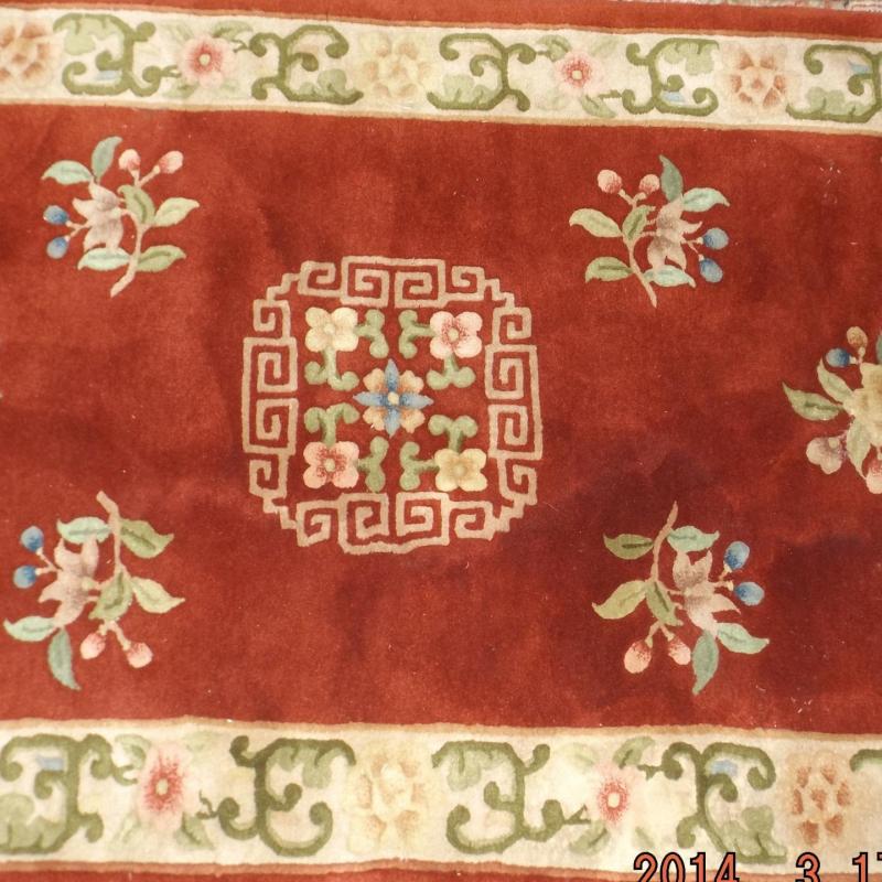 Szőnyeg kézi - Kínai - bordó