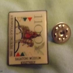 1100 A Honfoglalás emlékére 1996 - Keszthely - jelvény