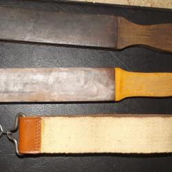 Borotválkozás és kellékei - fenőszíj 3 db