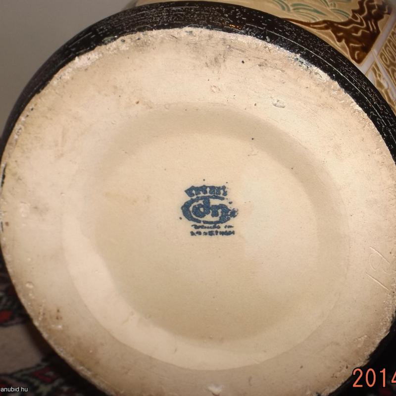 Vietnám - padlóváza - Harcosokkal - 60 cm