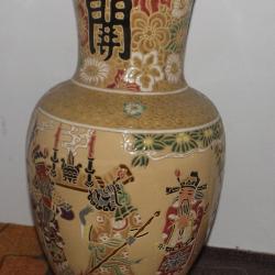 Vietnám - padlóváza - Harcosokkal - 60 cm