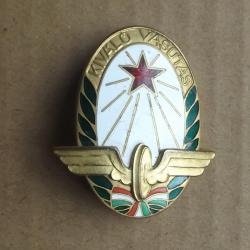 1960.- 1972.- Kiváló Vasutas jelvény  -