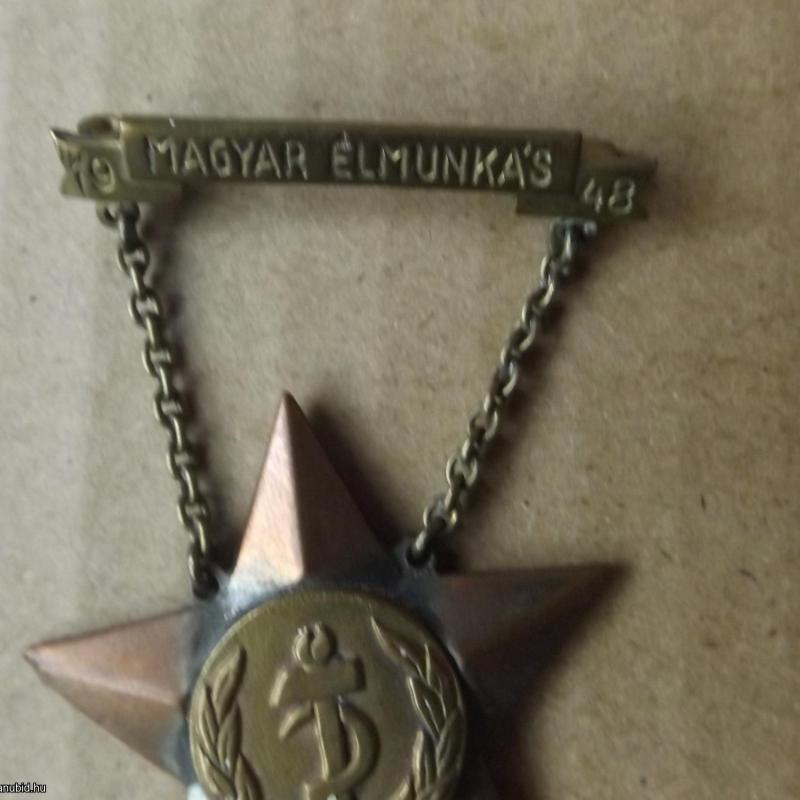 Magyar Élmunkás 1948 . - kitüntetés