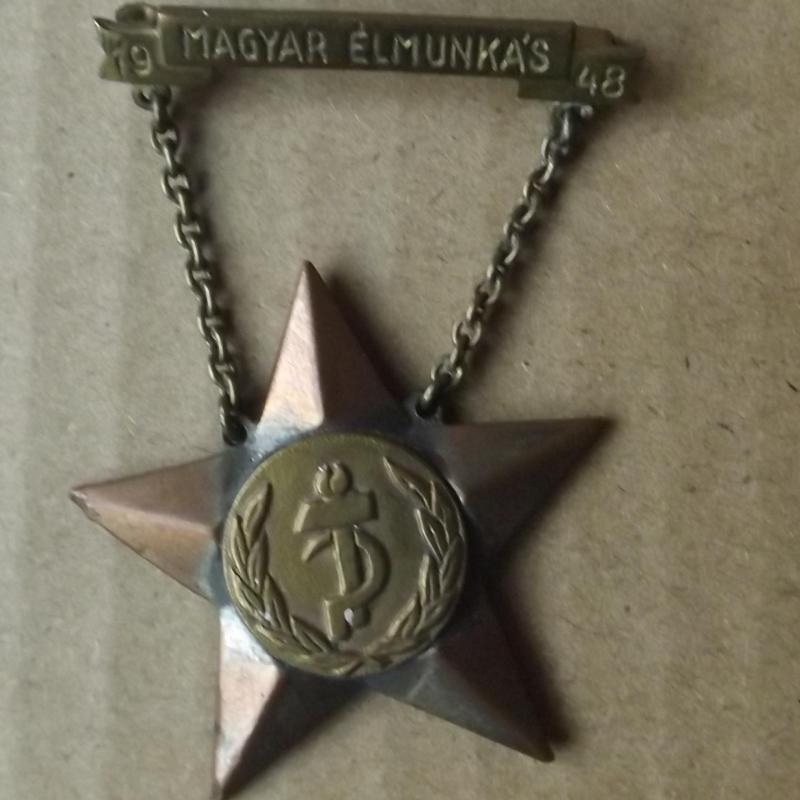 Magyar Élmunkás 1948 . - kitüntetés