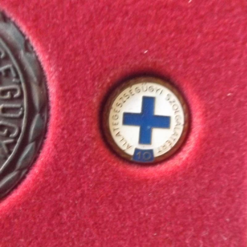 1960-1970 - évek - Állategészségügyi Szolgálatért"10 év