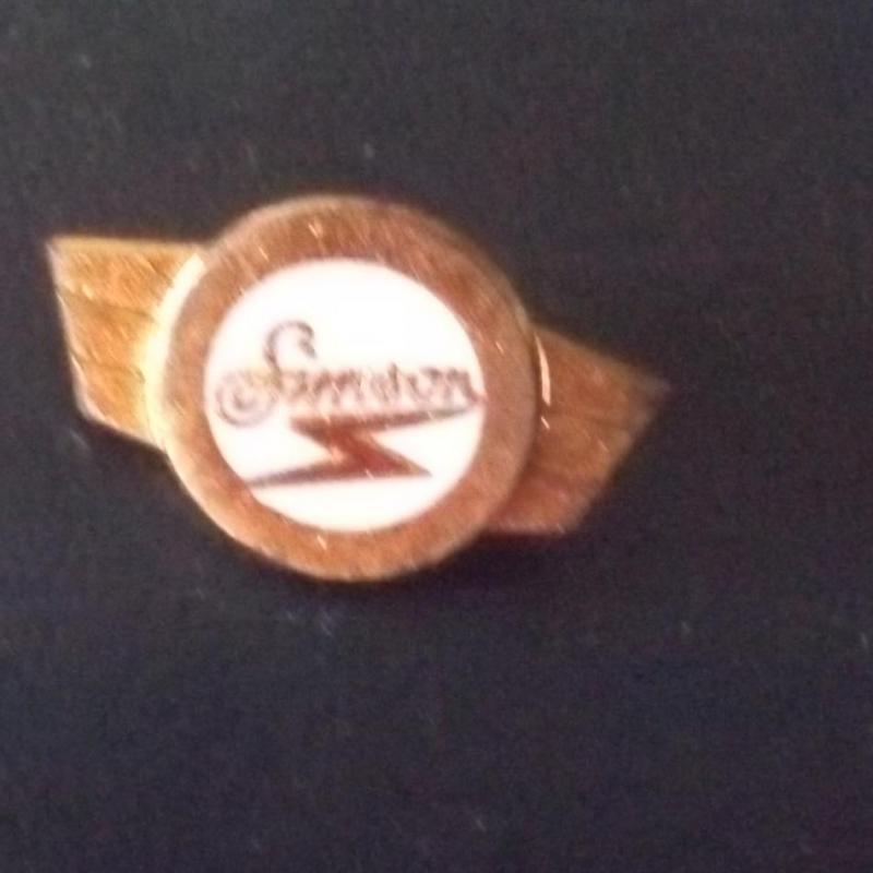 Simson motor - jelvény , zománcozott kitűző , 2,1 cm x 1,5 cm + tű