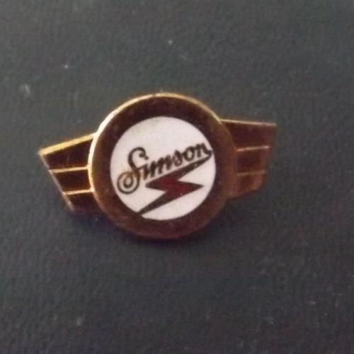 Simson motor - jelvény , zománcozott kitűző , 2,1 cm x 1,5 cm + tű