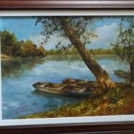 Szántó Lukács: Mártély  -40 X30 cm