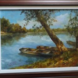 Szántó Lukács: Mártély  -40 X30 cm