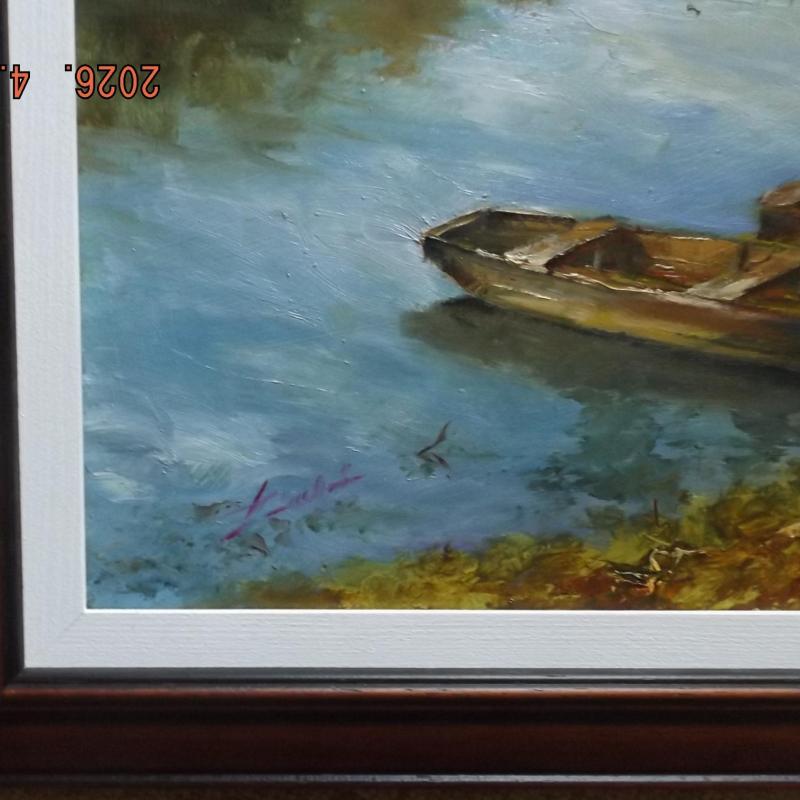 Szántó Lukács: Mártély  -40 X30 cm