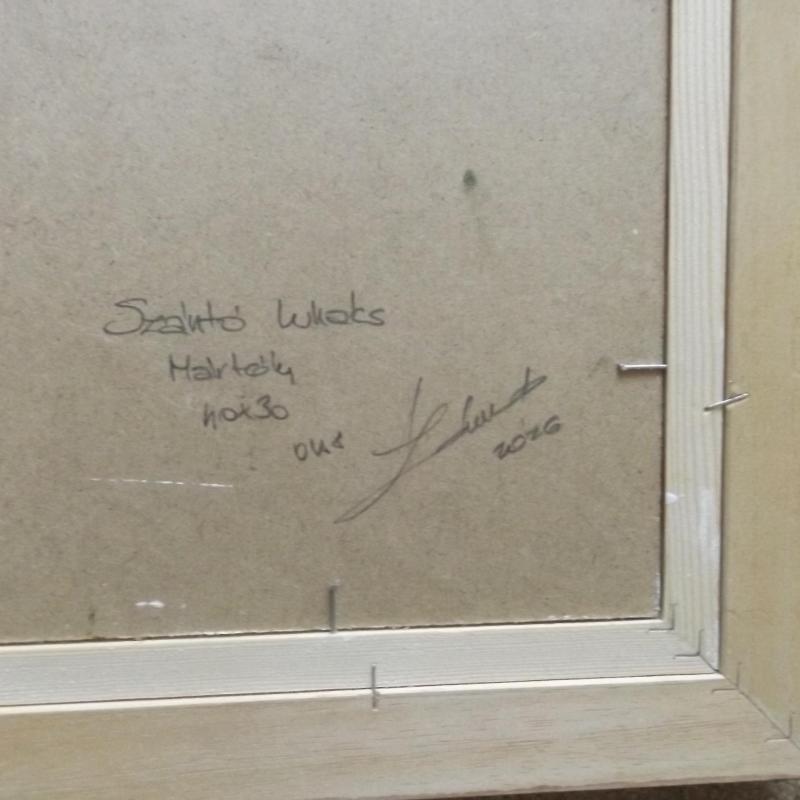 Szántó Lukács: Mártély  -40 X30 cm