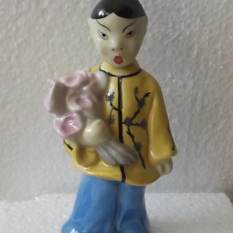 Herendi-Kínai virágárús - figura