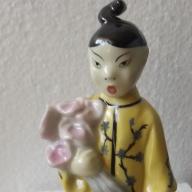 Herendi-Kínai virágárús - figura
