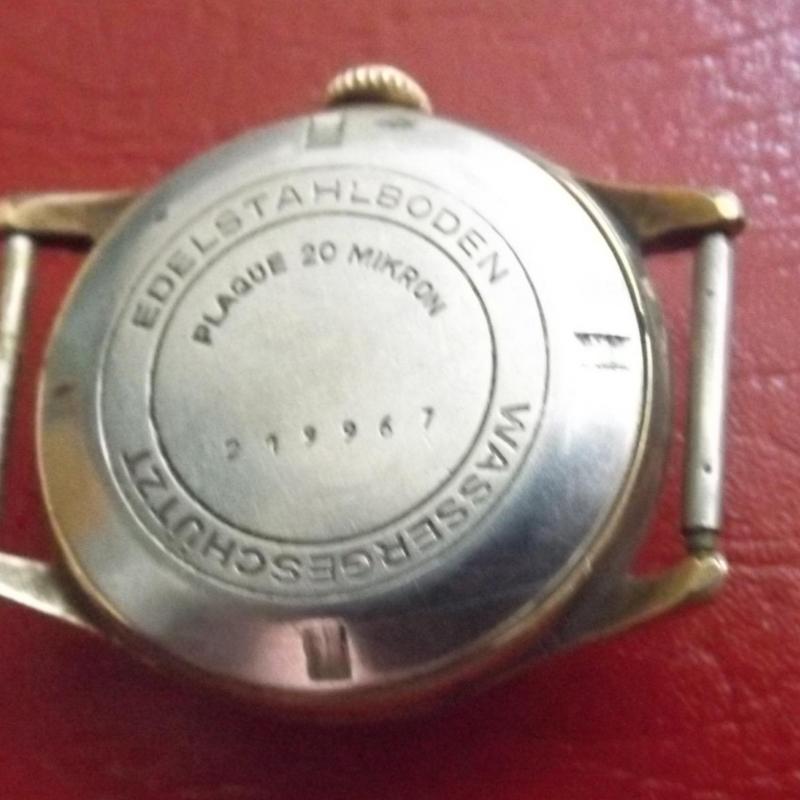 Aranyozott - GUB - Glashütte - ffi - karróra