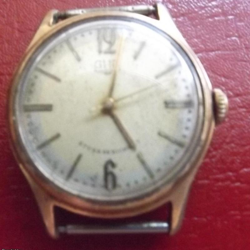 Aranyozott - GUB - Glashütte - ffi - karróra