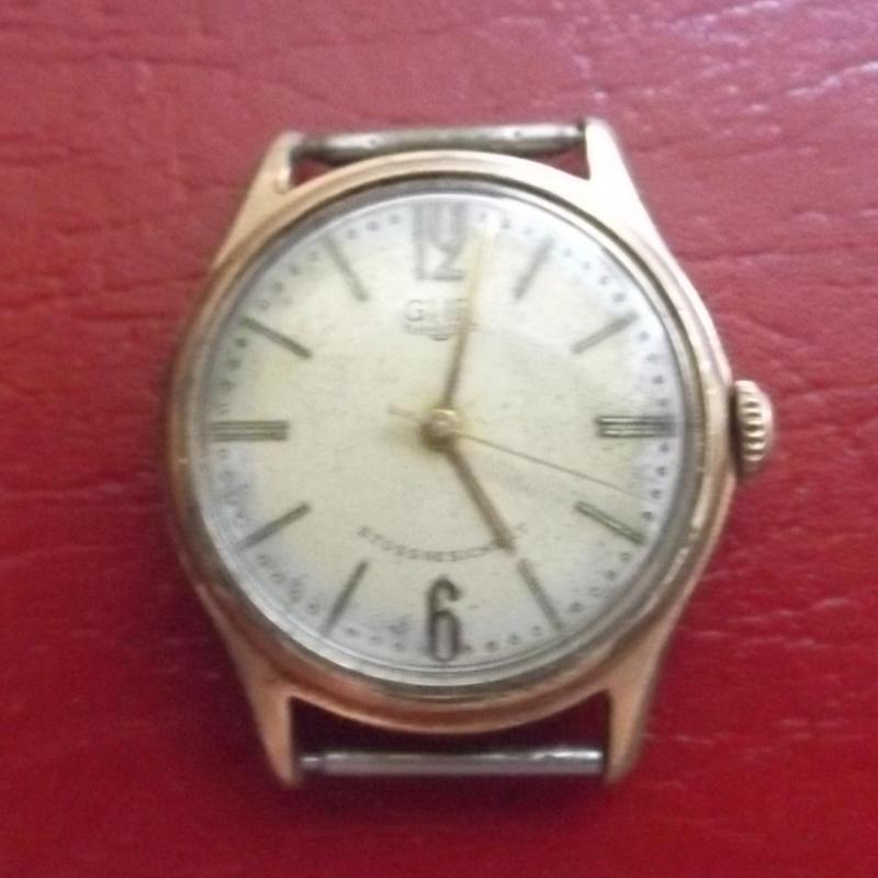 Aranyozott - GUB - Glashütte - ffi - karróra