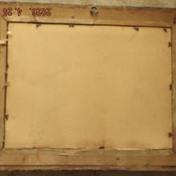 Neogrády Antal:Falusi utca - akvarell