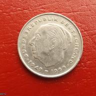 1972.- Németország - Germany - 2 Mark 1972 D - veret Konrad Adenauer