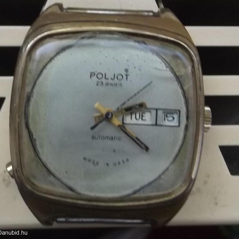 Aranyozott - Poljot - automata - 23 köves - ffi - karróra