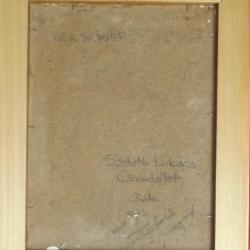 2002.-Szántó Lukács- Csendélet -olajkarton -20 X30 cm