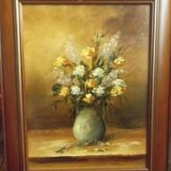 2002.-Szántó Lukács- Csendélet -olajkarton -20 X30 cm