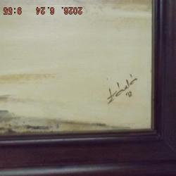 1992.- Szántó Lukács: Vízparti fa - 50 X 35 cm