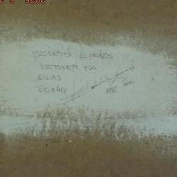 1992.- Szántó Lukács: Vízparti fa - 50 X 35 cm