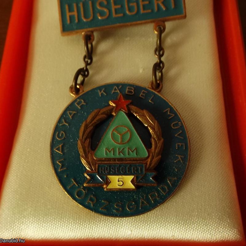 Magyar Kábel Művek - 5 év -szolgálati emlékérem