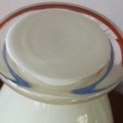 Nagyon régi üvegváza - népi motívum