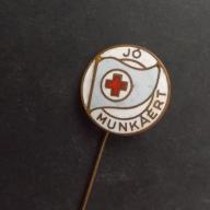 Vöröskereszt - jó munkáért - jelvény
