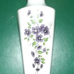 Zsolnay kisváza - 15 cm - Ibolyamintával