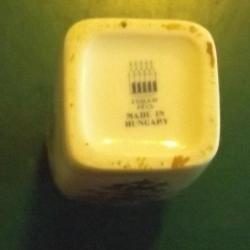 Zsolnay kisváza - 15 cm - Ibolyamintával